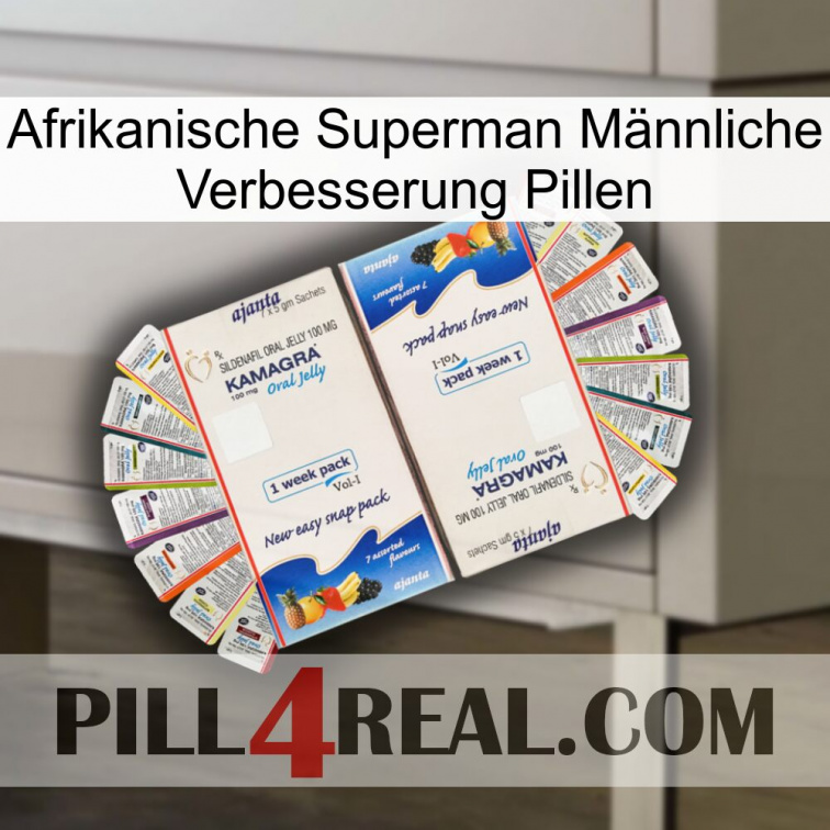 Afrikanische Superman Männliche Verbesserung Pillen kamagra1